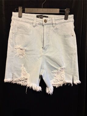 NWT lucky & blessed distressed shorts size 4